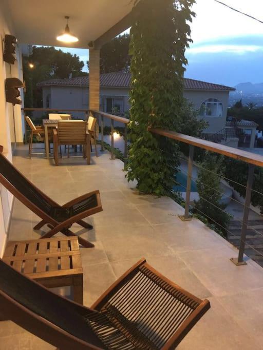 Villa In Albir L'Alfàs del Pi Eksteriør billede
