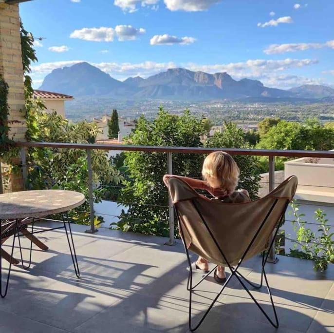 Villa In Albir L'Alfàs del Pi Eksteriør billede